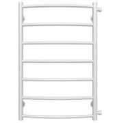 Сушка для рушників водяна Deffi Класик П7 500х800 бічне праве підключення білий C.DK.80.50.7.W.C