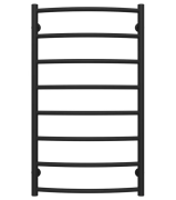 Сушка для рушників водяна Deffi Класик П8 500х900 нижнє підключення чорний C.DK.90.50.8.B.A