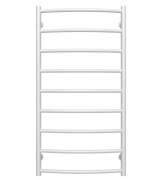 Сушка для рушників водяна Deffi Класик П9 500х1000 нижнє підключення білий C.DK.100.50.9.W.A