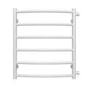 Сушка для рушників водяна Deffi Класик П6 500х600 бічне праве підключення білий C.DK.60.50.6.W.C