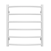 Сушка для рушників водяна Deffi Класик П6 500х600 нижнє підключення білий C.DK.60.50.6.W.A