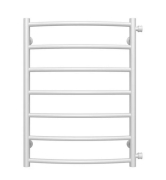 Полотенцесушитель водяной Deffi Классик П7 500х700 боковое правое подключение белый C.DK.70.50.7.W.C