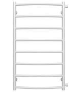 Полотенцесушитель водяной Deffi Классик П8 500х900 боковое правое подключение белый C.DK.90.50.8.W.C
