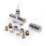 Комплект Теrma інтегрований термостатичний прямий із трубкою латунь хром WRZT5G7-CR