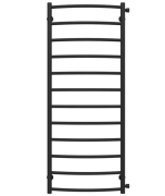 Сушка для рушників водяна Deffi Класик П12 500х1300 бічне праве підключення чорний C.DK.130.50.12.B.C