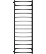 Сушка для рушників водяна Deffi Класик П14 500х1500 бічне ліве підключення чорний C.DK.150.50.14.B.B