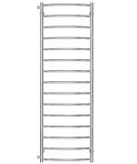 Сушка для рушників водяна Deffi Класик П15 500х1600 бічне ліве підключення хром C.DK.160.50.15.C.B