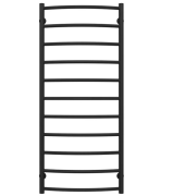 Сушка для рушників водяна Deffi Класик П11 500х1200 нижнє підключення чорний C.DK.120.50.11.B.A