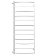 Полотенцесушитель водяной Deffi Классик П12 500х1300 боковое левое подключение белый C.DK.130.50.12.W.B