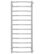 Полотенцесушитель водяной Deffi Классик П12 500х1300 боковое правое подключение хром C.DK.130.50.12.C.C