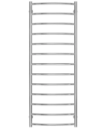 Полотенцесушитель водяной Deffi Классик П13 500х1400 нижнее подключение хром C.DK.140.50.13.C.A