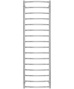 Полотенцесушитель водяной Deffi Классик П16 500х1700 нижнее подключение хром C.DK.170.50.16.C.B