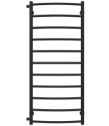 Полотенцесушитель водяной Deffi Классик П11 500х1200 боковое левое подключение черный C.DK.120.50.11.B.B
