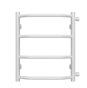 Сушка для рушників водяна Deffi Трапеція П4 400х500 бічне праве підключення білий C.TR.50.40.4.W.C