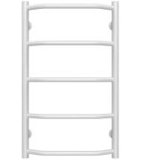 Сушка для рушників водяна Deffi Трапеція П5 400х700 нижнє підключення білий C.TR.70.40.5.W.A