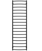 Сушка для рушників водяна Deffi Класик П17 500х1800 нижнє підключення чорний C.DK.180.50.17.B.A