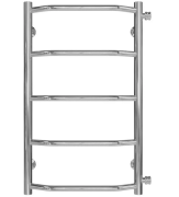 Полотенцесушитель водяной Deffi Трапеция П5 400х700 боковое правое подключение хром C.TR.70.40.5.C.C