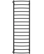Полотенцесушитель водяной Deffi Классик П16 500х1700 боковое левое подключение черный C.DK.170.50.16.B.B