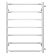 Сушка для рушників водяна Deffi Трапеція П7 500х700 бічне праве підключення білий C.TR.70.50.7.W.C