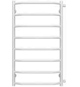 Сушка для рушників водяна Deffi Трапеція П8 500х900 бічне праве підключення білий C.TR.90.50.8.W.C