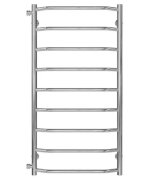 Сушка для рушників водяна Deffi Трапеція П9 500х1000 бічне ліве підключення хром C.TR.100.50.9.C.B