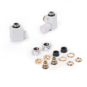 Комплект Теrma Dexter регулюючий кутовий правий білий TGERCD1-BI