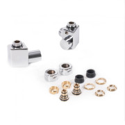 Комплект Теrma Dexter регулюючий кутовий лівий хром TGERCD1-CR