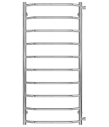 Полотенцесушитель водяной Deffi Трапеция П10 500х1100 боковое правое подключение хром C.TR.110.50.10.C.C