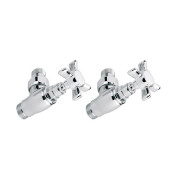 Комплект Теrma Star регулюючий кутовий лівий хром TGERSTCR01