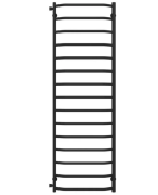 Сушка для рушників водяна Deffi Трапеція П15 500х1600 бічне ліве підключення чорний C.TR.160.50.15.B.B