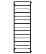 Сушка для рушників водяна Deffi Трапеція П15 500х1600 бічне праве підключення чорний C.TR.160.50.15.B.C