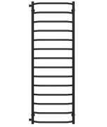 Полотенцесушитель водяной Deffi Трапеция П14 500х1500 боковое левое подключение черный C.TR.150.50.14.B.B
