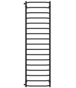 Сушка для рушників водяна Deffi Трапеція П17 500х1800 бічне ліве підключення чорний C.TR.180.50.17.B.B