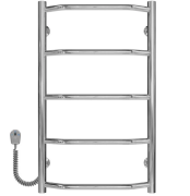 Електрична сушарка для рушників Deffi Трапеція П5 400х700 ліве підключення хром C.TR.70.40.5.E.C.L.5