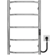 Электрический полотенцесушитель Deffi Трапеция П5 400х700 правое подключение JD03 хром C.TR.70.40.5.E.C.R.1