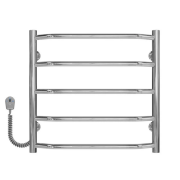 Электрический полотенцесушитель Deffi Трапеция П5 500х500 левое подключение хром C.TR.50.50.5.E.C.L.5