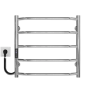 Электрический полотенцесушитель Deffi Трапеция П5 500х500 левое подключение JD03 хром C.TR.50.50.5.E.C.L.1