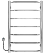 Електрична сушарка для рушників Deffi Трапеція П7 500х800 ліве підключення хром C.TR.80.50.7.E.C.L.5