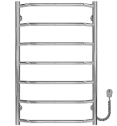 Електрична сушарка для рушників Deffi Трапеція П7 500х800 праве підключення хром C.TR.80.50.7.E.C.R.5