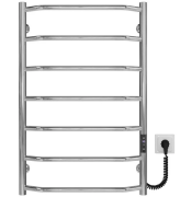 Електрична сушарка для рушників Deffi Трапеція П7 500х800 праве підключення JD03 хром C.TR.80.50.7.E.C.R.1