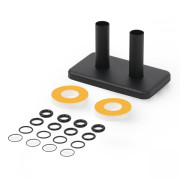 Комплект прихованого монтажу Теrma 70 мм чорний мат TGPCM002