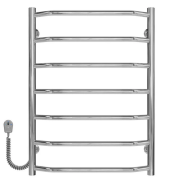 Електрична сушарка для рушників Deffi Трапеція П7 500х700 ліве підключення хром C.TR.70.50.7.E.C.L.5