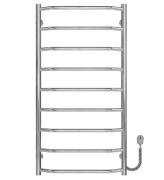 Електрична сушарка для рушників Deffi Трапеція П9 500х1000 праве підключення хром C.TR.100.50.9.E.C.R.5