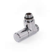 Вентиль Terma регулюючий кутовий CYLINDER метал хром TGZRCR006