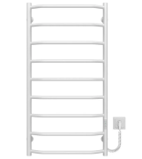 Електрична сушарка для рушників Deffi Трапеція П9 500х1000 праве підключення WD03 білий C.TR.100.50.9.E.W.R.3