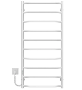 Електрична сушарка для рушників Deffi Трапеція П10 500х1100 ліве підключення WD03 білий C.TR.110.50.10.E.W.L.3