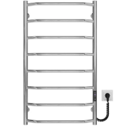 Електрична сушарка для рушників Deffi Трапеція П8 500х900 праве підключення JD03 хром C.TR.90.50.8.E.C.R.1