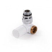 Вентиль Terma трехосевой регулирующий CYLINDER левый металл белый TGZRBI002