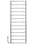 Електрична сушарка для рушників Deffi Трапеція П13 500х1400 ліве підключення хром C.TR.140.50.13.E.C.L.5
