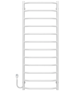 Електрична сушарка для рушників Deffi Трапеція П12 500х1300 ліве підключення білий C.TR.130.50.12.E.W.L.5